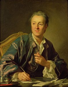 Portret van Denis Diderot (1713-84) 1767
